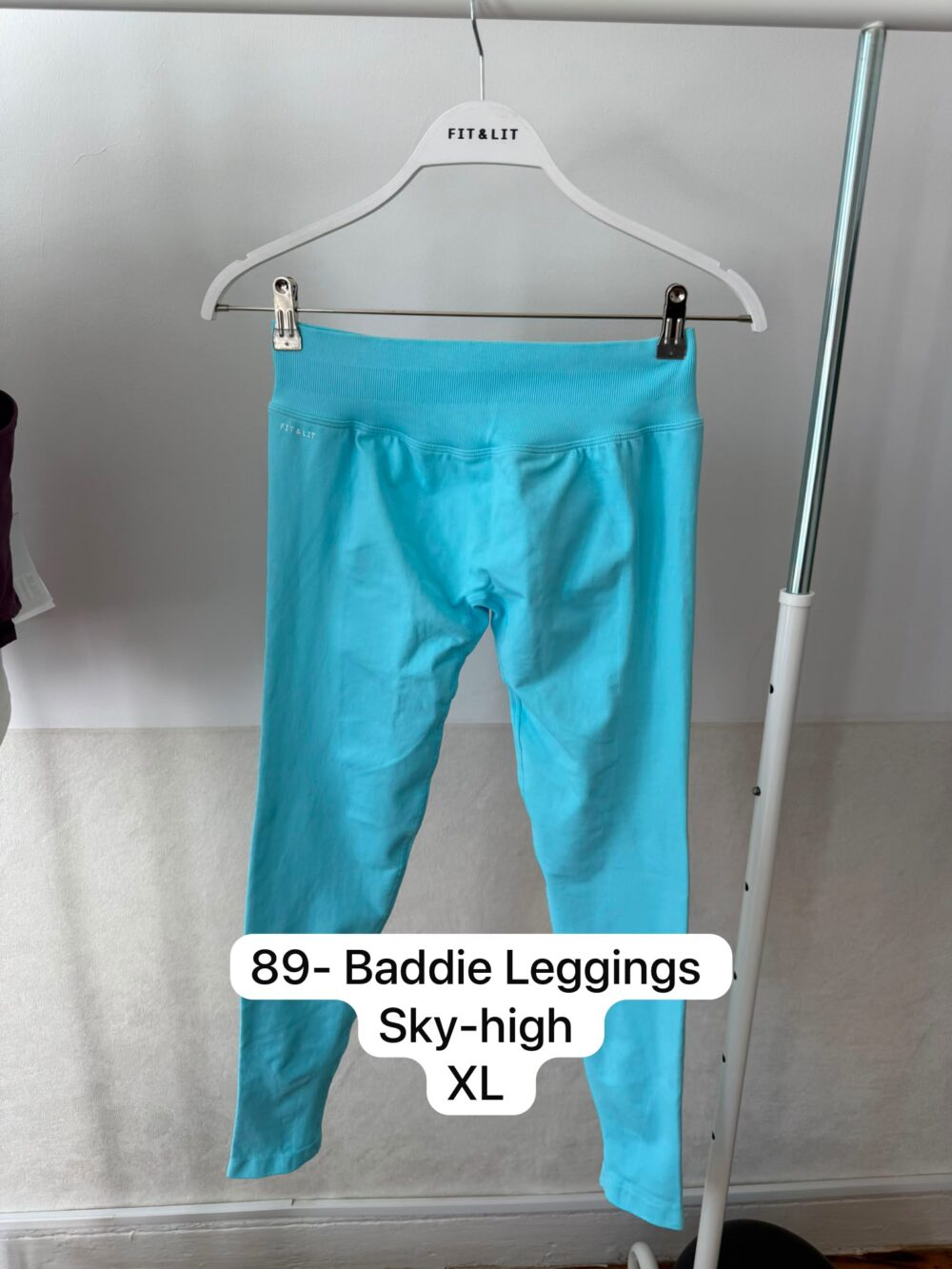 89- baddie leggings sky-high XL beden